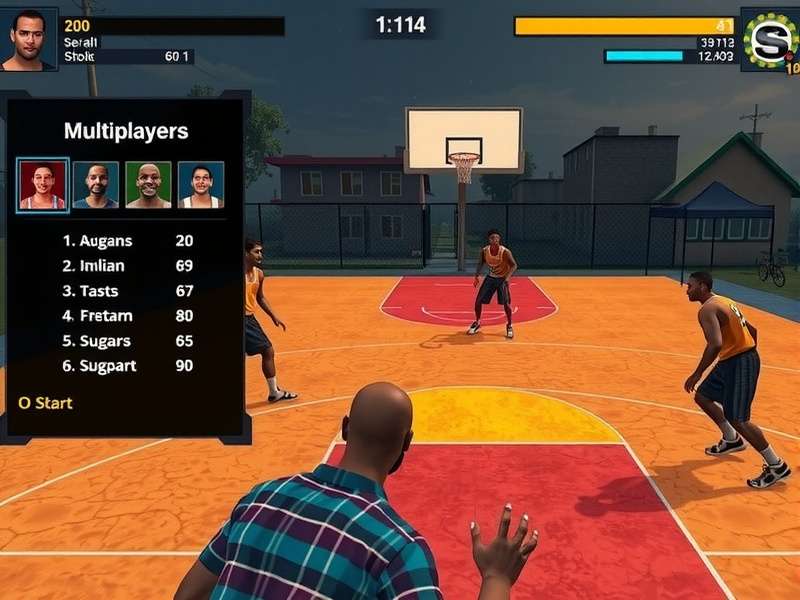 Hoop Dreams Slum character customization options